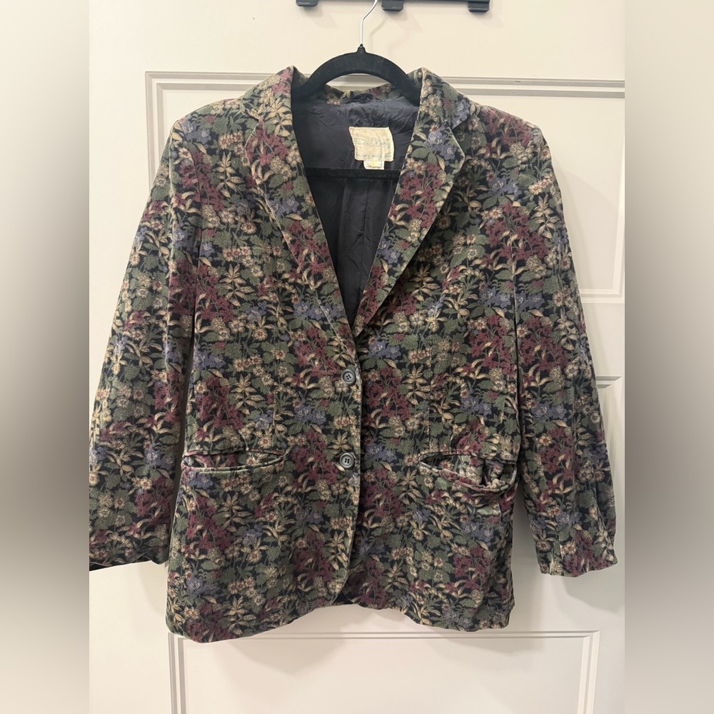 De Mura Floral Blazer~ Size S